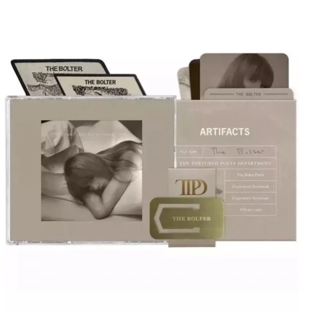 Taylor Swift The Bolter Collectors CD with Artifacts